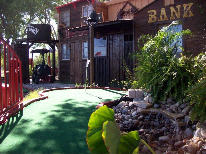 9 holes of Miniature Golf at The Spot in Del Rio, Texas!