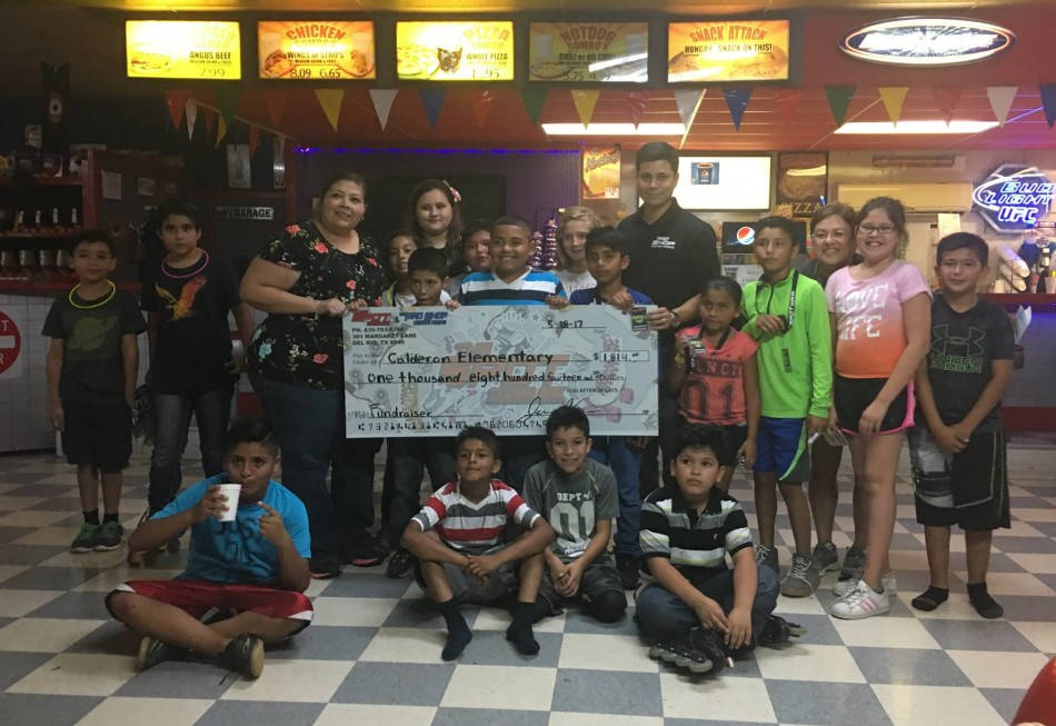 Calderon Elementary School Fundraiser Check | thespotskatingrink.com
